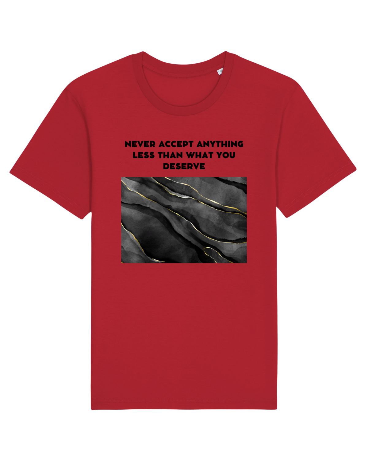 Tricou mânecă scurtă Unisex Rocker Red