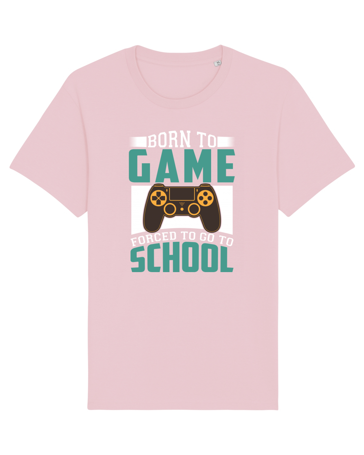 Tricou mânecă scurtă Unisex Rocker Cotton Pink
