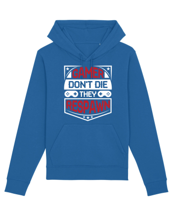 Gamer Don't Die They Respown Royal Blue
