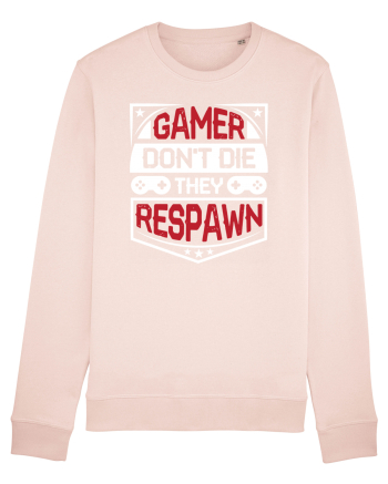 Gamer Don't Die They Respown Candy Pink