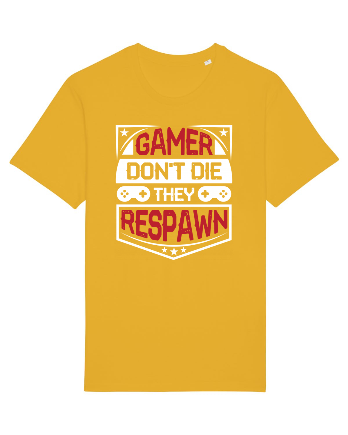Tricou mânecă scurtă Unisex Rocker Spectra Yellow