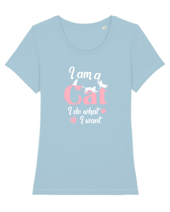 I am a CAT Sky Blue