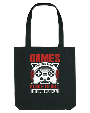 Games The Only Legal Place To Kill Stupid People Black