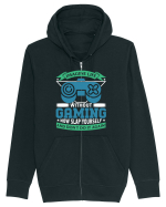 Imagine Life Without Gaming... Hanorac cu fermoar Unisex Connector