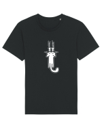 CAT scratch Tricou mânecă scurtă Unisex Rocker