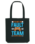 It's Not My Fault That Our Team Always Loser Sacoșă textilă