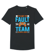 It's Not My Fault That Our Team Always Loser Tricou mânecă scurtă guler larg Bărbat Skater