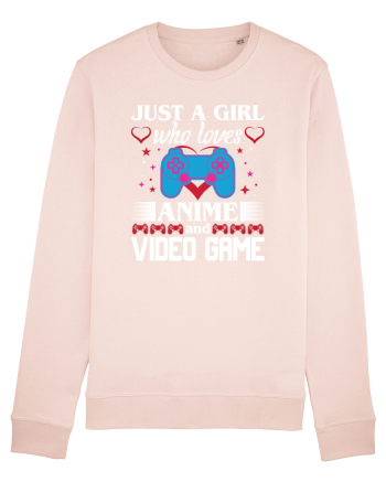 Just A Girl Who Loves Anime And Games Candy Pink