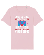 Just A Girl Who Loves Anime And Games Tricou mânecă scurtă Unisex Rocker