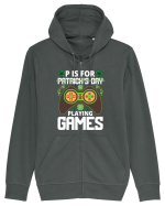 P is for Playing Games Hanorac cu fermoar Unisex Connector