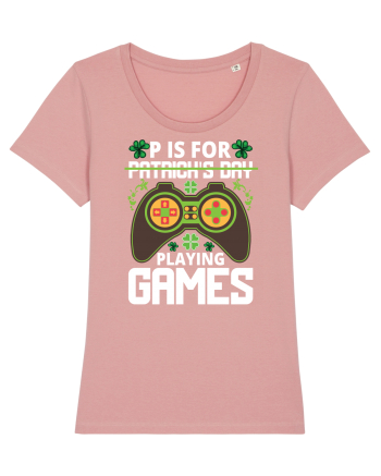 P is for Playing Games Canyon Pink