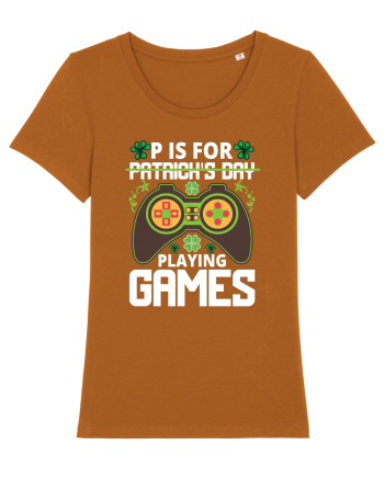 P is for Playing Games Roasted Orange