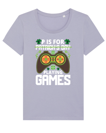 P is for Playing Games Lavender