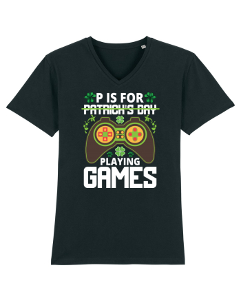 P is for Playing Games Black