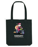 Naughty and I regret nothing - Biker Claus Sacoșă textilă