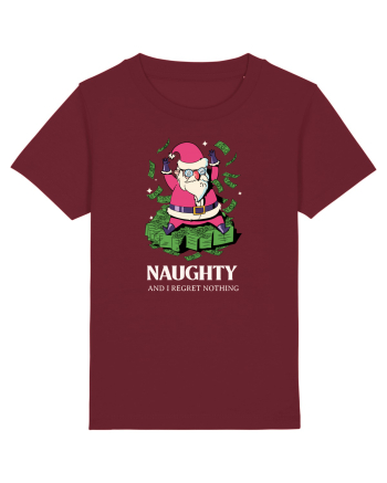 Naughty and I regret nothing - Rich Claus Burgundy