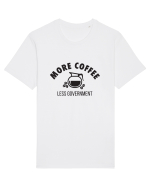 More coffee Tricou mânecă scurtă Unisex Rocker