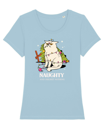 Naughty and I regret nothing - Tree killer Sky Blue