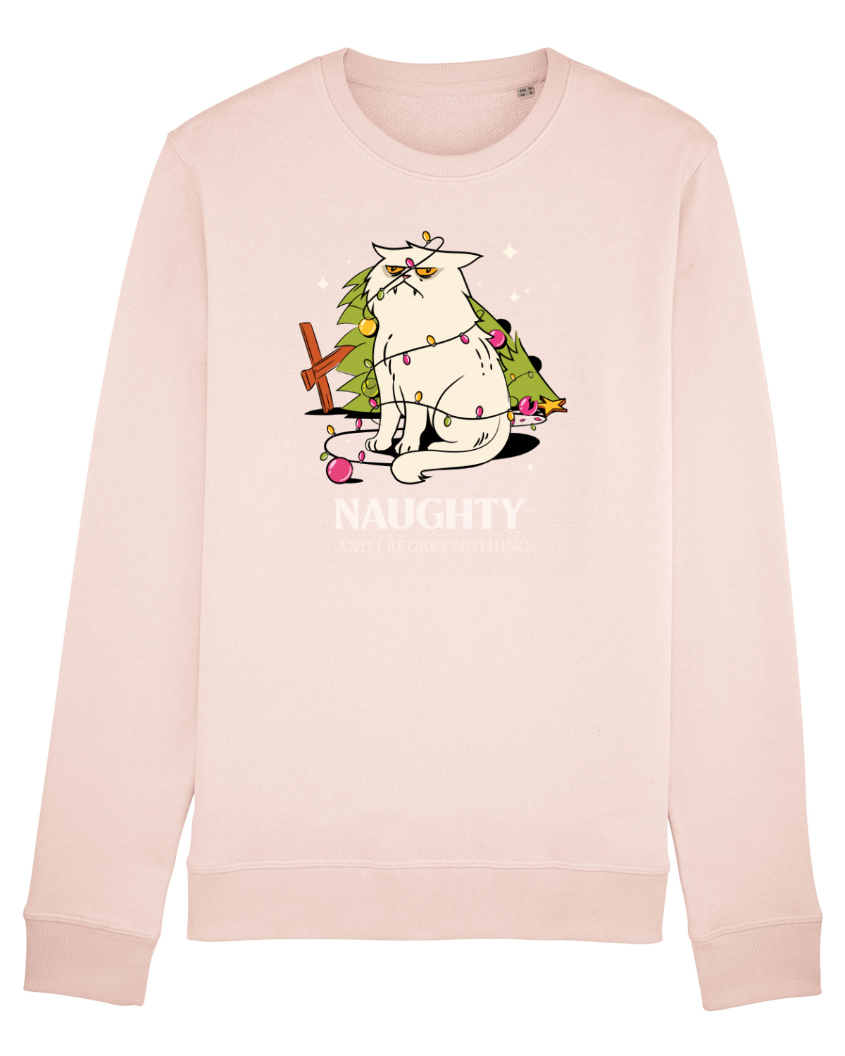 Bluză mânecă lungă Unisex Rise Candy Pink