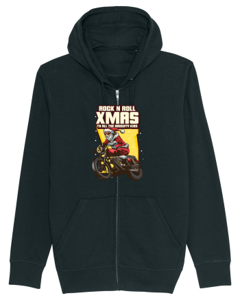 Rock n roll Christmas - Biker Santa Black