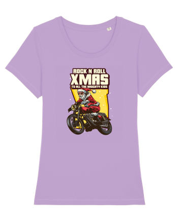 Rock n roll Christmas - Biker Santa Lavender Dawn