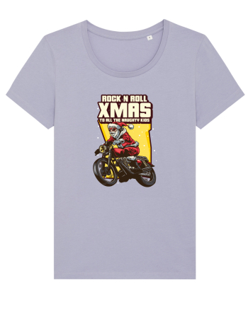 Rock n roll Christmas - Biker Santa Lavender