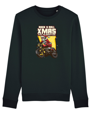Rock n roll Christmas - Biker Santa Black