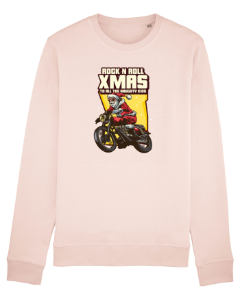 Rock n roll Christmas - Biker Santa Candy Pink