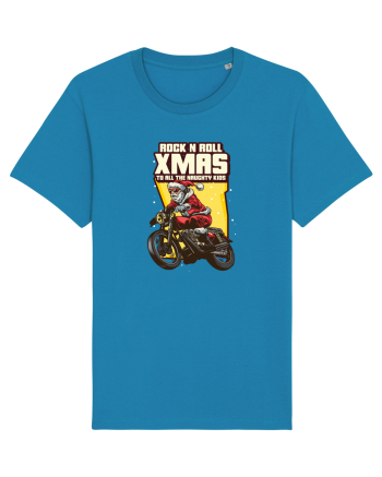 Rock n roll Christmas - Biker Santa Azur