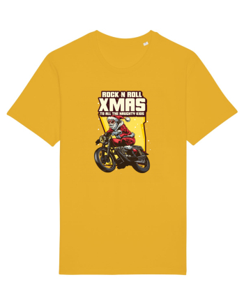 Rock n roll Christmas - Biker Santa Spectra Yellow