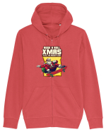 Rock n roll Christmas - Born to skate Hanorac cu fermoar Unisex Connector