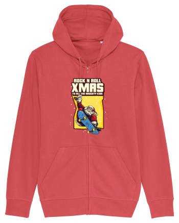 Rock n roll Christmas - Freestyle Santa Carmine Red