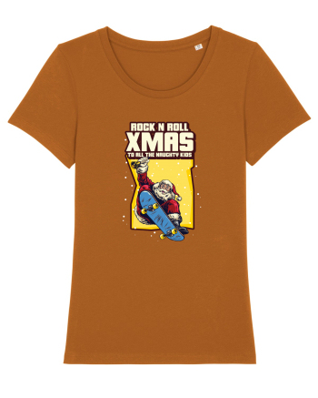 Rock n roll Christmas - Freestyle Santa Roasted Orange