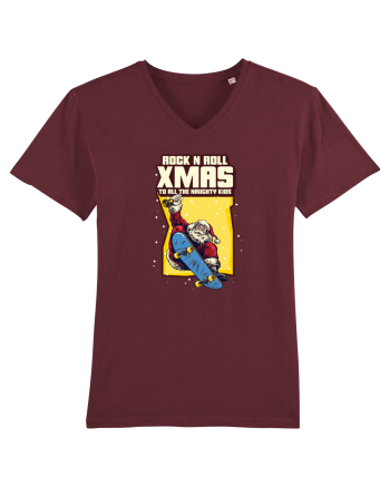 Rock n roll Christmas - Freestyle Santa Burgundy