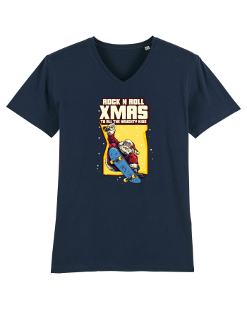 Rock n roll Christmas - Freestyle Santa French Navy