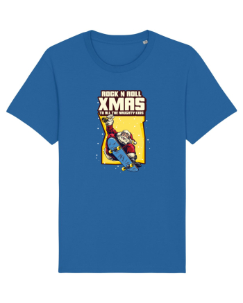 Rock n roll Christmas - Freestyle Santa Royal Blue