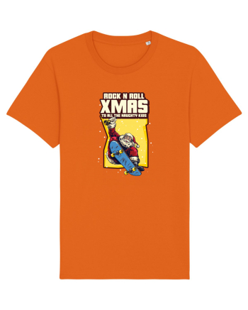 Rock n roll Christmas - Freestyle Santa Bright Orange