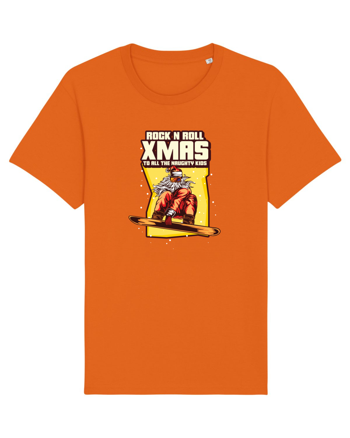 Tricou mânecă scurtă Unisex Rocker Bright Orange