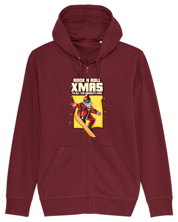 Rock n roll Christmas - Let it snow Burgundy