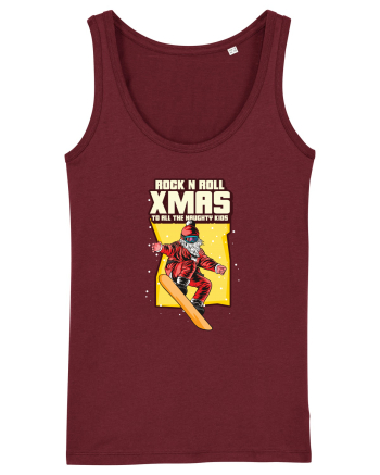 Rock n roll Christmas - Let it snow Burgundy
