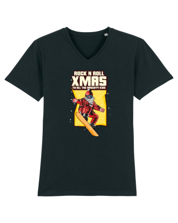 Rock n roll Christmas - Let it snow Black