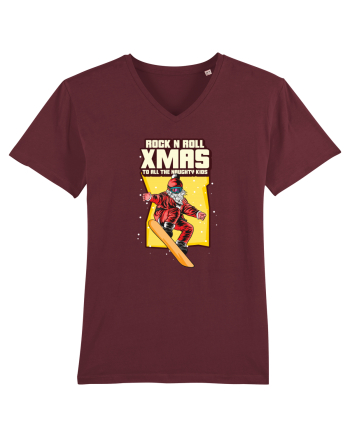 Rock n roll Christmas - Let it snow Burgundy