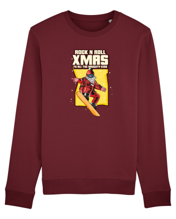 Rock n roll Christmas - Let it snow Burgundy