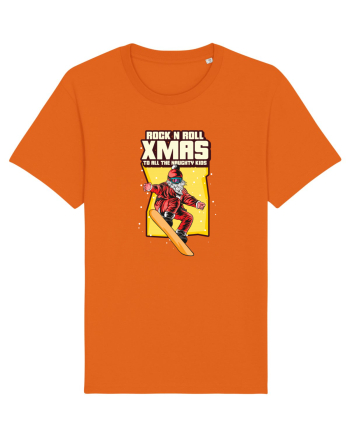 Rock n roll Christmas - Let it snow Bright Orange