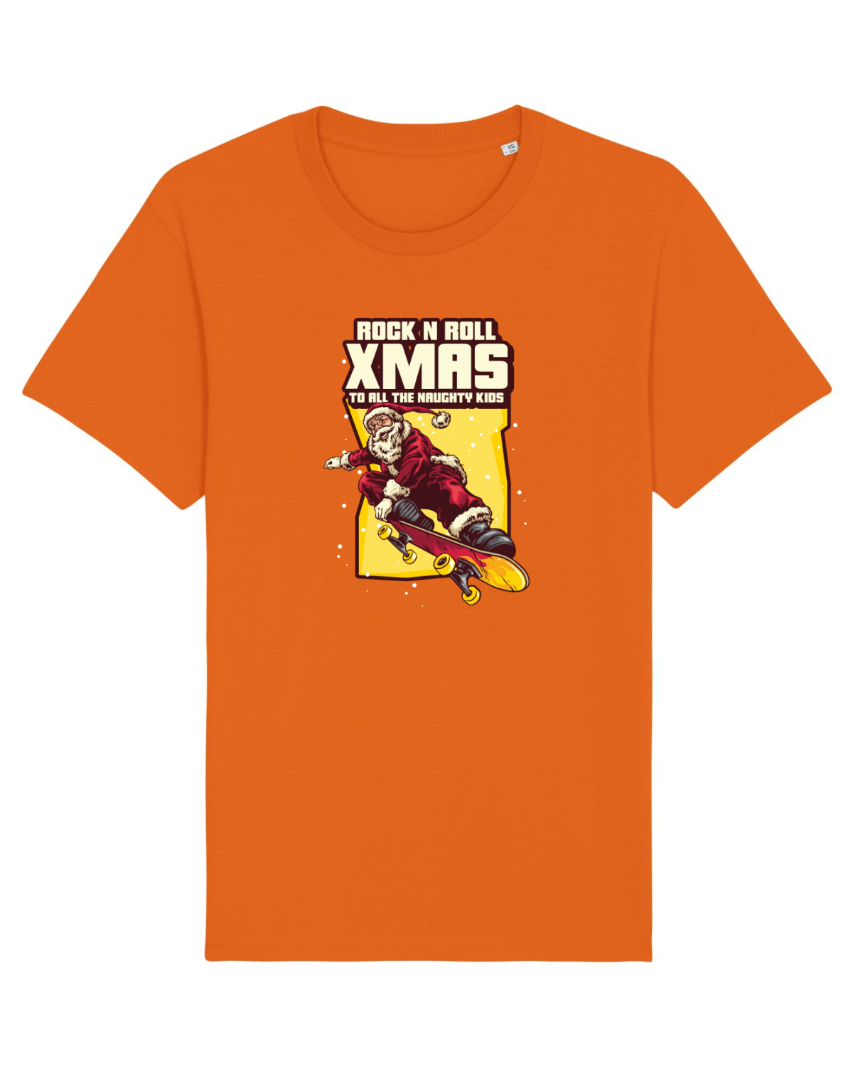 Tricou mânecă scurtă Unisex Rocker Bright Orange