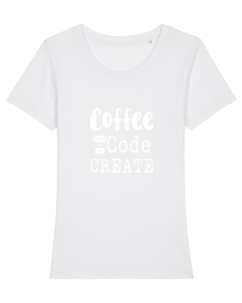 Coffee Code Create White