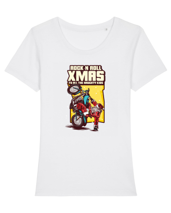 Rock n roll Christmas - Rolling for life White