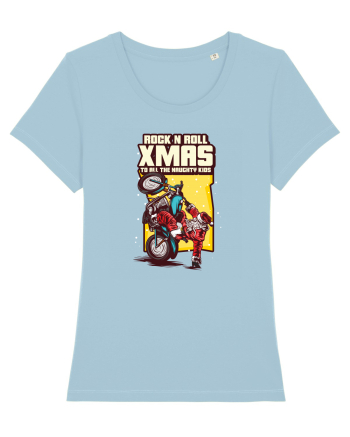 Rock n roll Christmas - Rolling for life Sky Blue