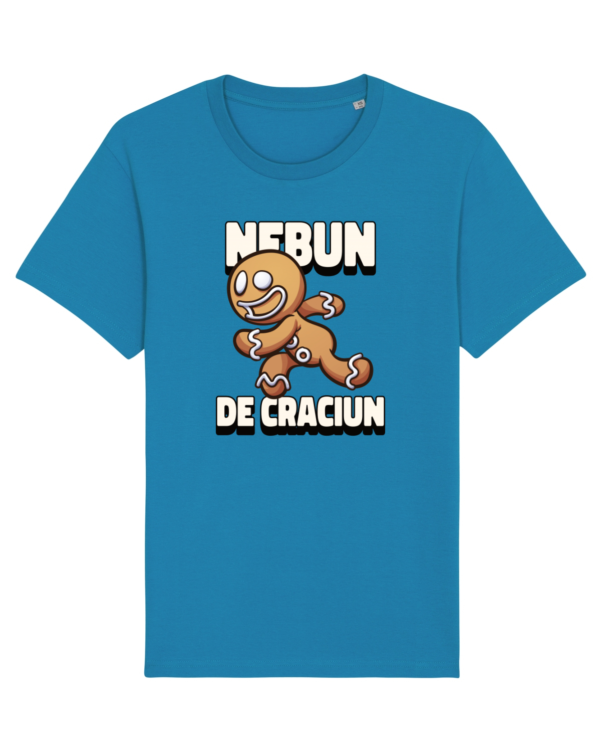 Tricou mânecă scurtă Unisex Rocker Azur