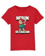 Nebun de Crăciun - Bărbat la agățat Tricou mânecă scurtă  Copii Mini Creator